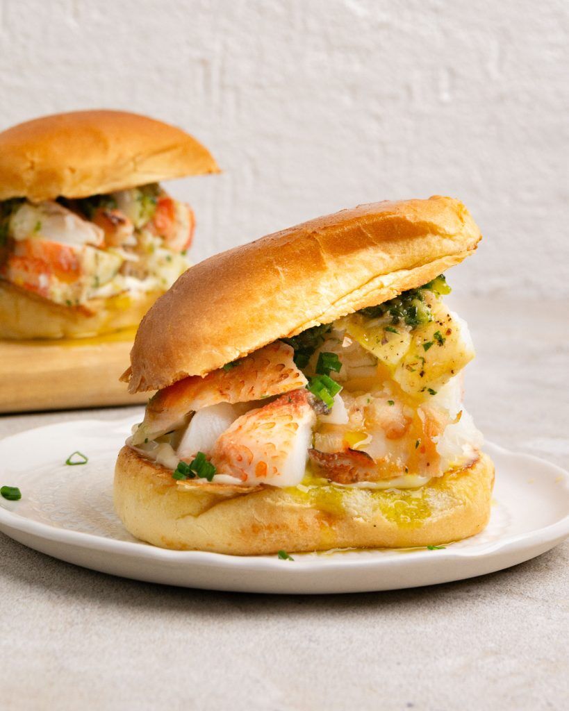 Buttery lobster rolls