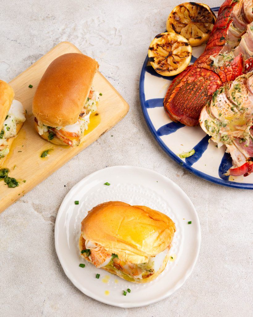 Buttery lobster rolls