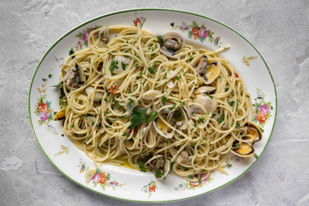 Spaghetti vongole